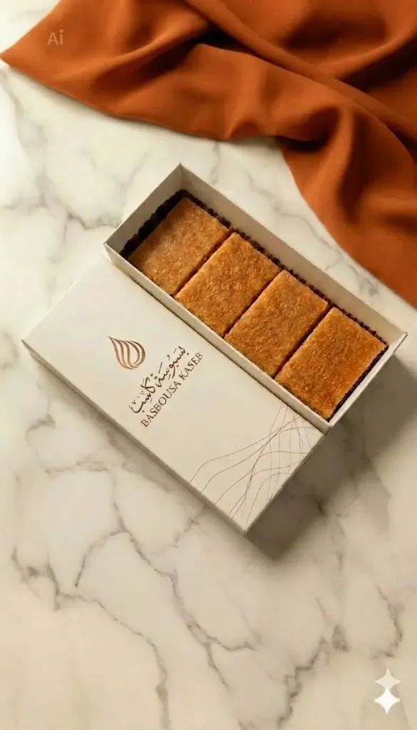 Eastern Plain Basbousa 4 pcs